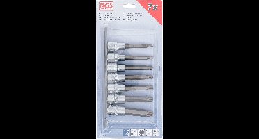 BGS Dopsleutelbitset 1/2 veeltand (voor XZN) M5 - M14 7 delig