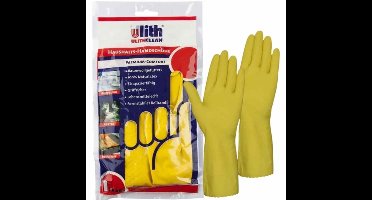 Huishoudhandschoenen Premium-Comfort Maat XL/10 geel