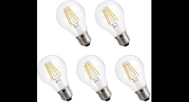 Spectrum LED Lamp E27 11W 230V - 1500 Lumen - 2700K Warm wit - Gezellig licht - Energiezuinig - 5 stuks