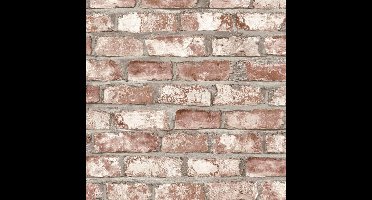 Dutch Wallcoverings vliesbehang baksteen - beige