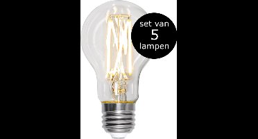 5-Pack | Standaard Bol - E27 - 2.2W - Warm Wit - 3000K