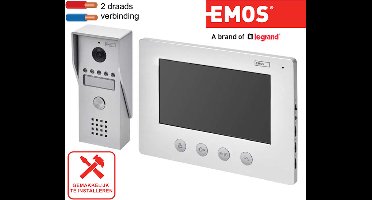 Video Deurbel Emos 7" Sada Em-03M 2 Wire