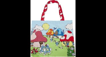 Loungefly Tote Bag De Smurfen Smurfendorp Canvas
