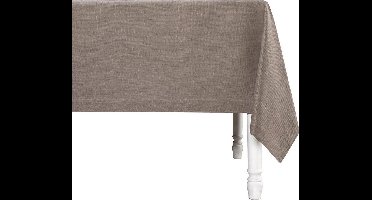 De Witte Lietaer Tafellaken Sonora 250x140 Katoen Bruin
