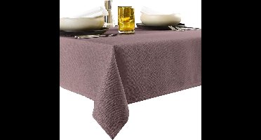 De Witte Lietaer Tafellaken Gibson - Polyester - 145x360 cm - Taupe