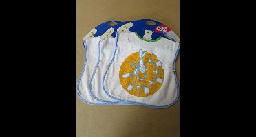 slabbetjes set 3stuks ( bavet ) bebe confort flessen