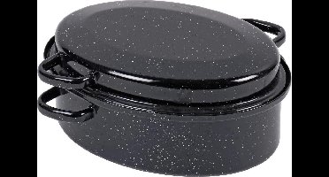 Wildbraadpan 34 cm zwart