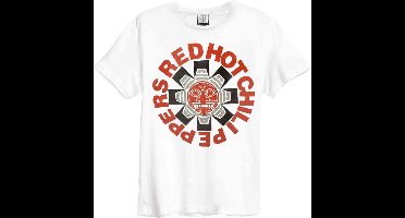 Red Hot Chili Peppers - Aztec Heren T-shirt - S - Wit