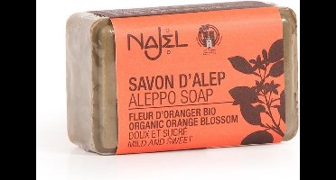 Aleppo zeep met oranjebloesem - 100gr