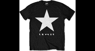 David Bowie - Blackstar Heren T-shirt - M - Zwart