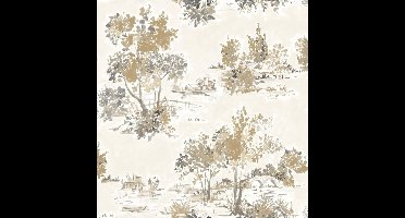 Dutch Wallcoverings vliesbehang Aubree - zwart