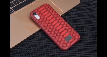 UNIQ Accessory iPhone 7-8 Plus Kunstleer Hard Case Back cover - Roze