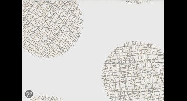 Dutch Wallcoverings Vliesbehahng bol - wit/beige