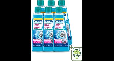 6 x Dr.Beckmann - Wasmachinereiniger - Ocean Breeze - Anti-Kalk - 250 ml - Grootverpakking - Vaatwasstrips - Wasmachine Reinigen - Kalk Verwijderen - Wasmachine Reinigingsmiddel - Anti-kalk - Wasmachine Geur
