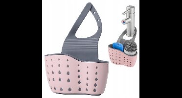 Keuken Organizer Spoelbak: Houder voor Spons & Afdruiprek