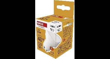 EMOS LED-lamp Basic MR16 / GU10 / 5,2 W (40 W) / 450 lm / neutraal wit, ZL8F23