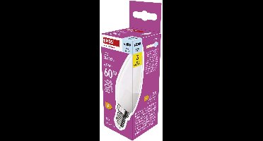 EMOS LED-lamp Classic kaarsvorm / E14 / 6,5 W (60 W) / 806 lm / koudwit, ZQ3E44