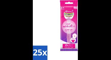 25 x Wilkinson - Wegwerpscheermesjes - Xtreme 3 My Intuition - Comfortabel - 1 scheermesje - Voordeelverpakking - 25 stuks