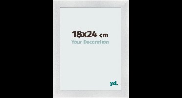 Your Decoration - Fotolijst 18x24 cm - MDF - Zilver Mat - Pisa