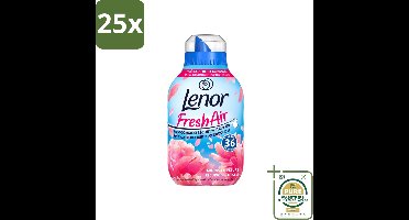 25 x Lenor - Wasverzachter - Fresh Air - Fleurige Bloesem - 36 Wasbeurten - Wasstrips - Wasverzachter - Frisheid - Buiten Gedroogd Was - Bloemige Geur - Wasgoed