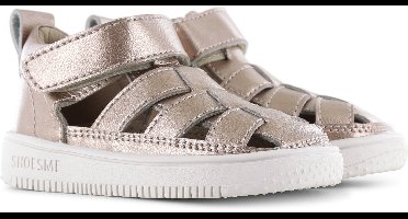 Shoesme Roségouden Sandaaltje - Sandalen Kind - Meisjes - Rose Gold - Microleer - Maat 26