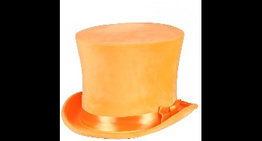 Top Hoed Oranje Volwassenen Unisex Oranje Koningsdag Maat 60