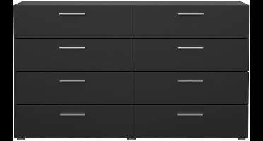 Giga Living Ladekast Pepe - Zwart - 140x40x82cm
