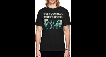 Traveling Wilburys - Performing Heren T-shirt - S - Zwart