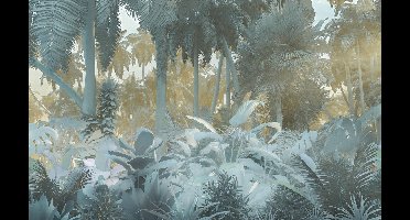 Komar Pure | misty jungle | fotobehang op vlies 400x250cm