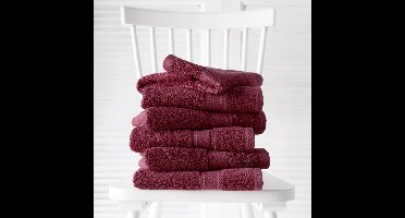De Witte Lietaer Gastendoekjes Helene Beet Red 30 x 50 cm - 6 stuks - Katoen