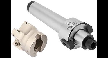 KARZO - 10-delige set CNC hardmetalen borenfrees met houderextensie en oppervlaktefrezen voor nauwkeurig en duurzaam frezen in diverse materialen