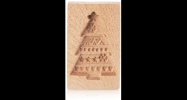 Koekjesvorm Houten Kerstboom 13x8 cm - Vorm - Bakvorm - Uitsteekvorm voor Koekjes Bakken