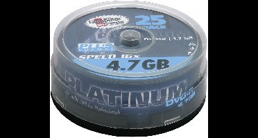 Platinum DVD+R 4.7 GB 25er CakeBox