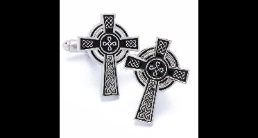 Manchetknopen - Kruis Religieus met Kleine Details