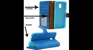 Green On Luxury Book Case For iPhone Xs Max - Blauw