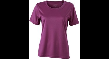 James and Nicholson Vrouwen/dames Actieve Tee (Paars)