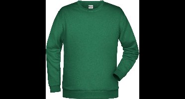 James And Nicholson Heren Basis Sweatshirt (Iers Groen)