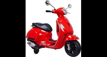 Vespa GTS - Elektrische Kinderscooter - Accu Scooter - Sterke Accu - Afstandbediening - Rood