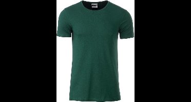 James and Nicholson - Heren Standaard T-Shirt (Donkergroen)