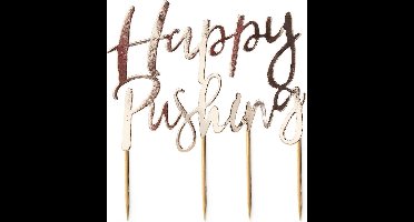 Ginger Ray - Ginger Ray - Oh Baby! - CakeTopper Happy Pushing