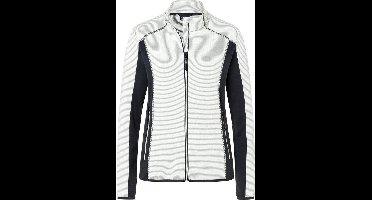 James and Nicholson Dames/dames structuur fleece jack (Gebroken wit/koolstof)