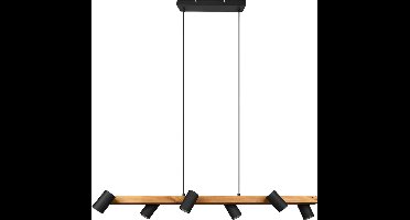 TRIO MARLEY - Hanglamp - Zwart mat - excl. 6x GU10 4,9W - Plafondbevestiging - In hoogte verstelbaar
