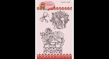 Clear Stamps - Yvonne Creations - Rose Decorations - Transporter