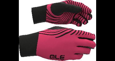 Fleece Onderhandschoenen Spirale - Fluo Roze-Zwart - XL