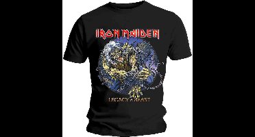 Iron Maiden - Eddie Chained Legacy Heren T-shirt - 2XL - Zwart