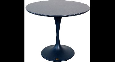 Oosterik home - Bridgeport dining tafel midnight grey dia. 90 cm
