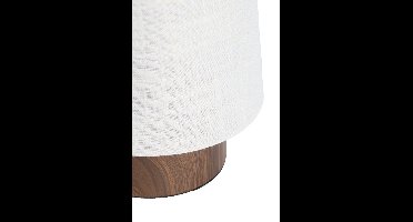Light & Living - Tafellamp HOWIE - Ø15x42cm - Wit