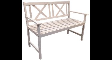 Buitengewoon de boet - Bolton Tuinbank Wit 115 cm