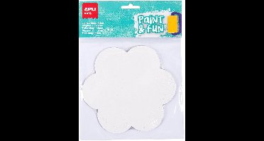 APLI Kids magnetisch schilderdoek bloem 15 cm schilderen creatief.