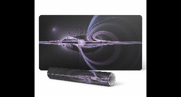 Fractal Spiral Antislip Gaming Muismat 100x50 cm